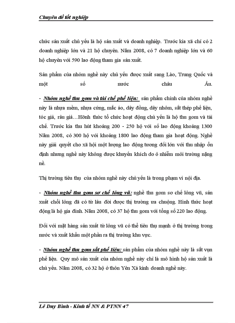 image for page Thực trạng và giải pháp chủ yếu phát triển làng nghề truyền thống ở xó Tõn Triều huyện Thanh Trì- Hà Nội trong thời kỳ hội nhập.