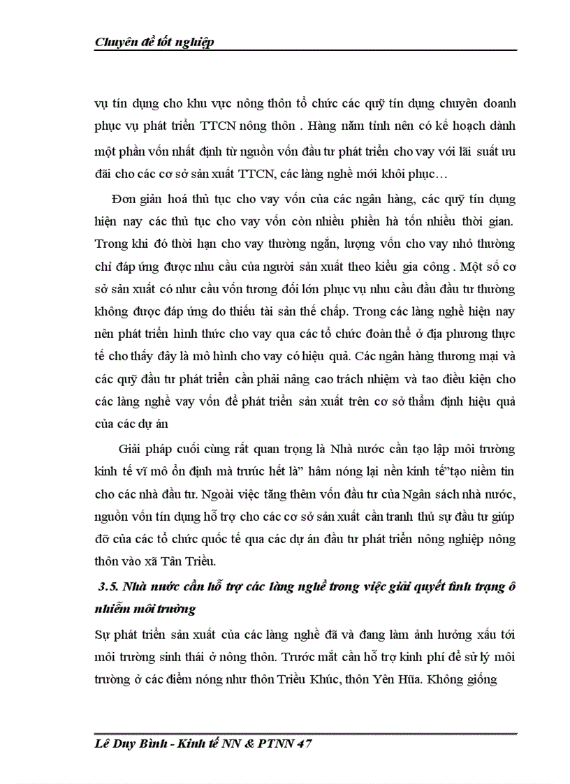 image for page Thực trạng và giải pháp chủ yếu phát triển làng nghề truyền thống ở xó Tõn Triều huyện Thanh Trì- Hà Nội trong thời kỳ hội nhập.