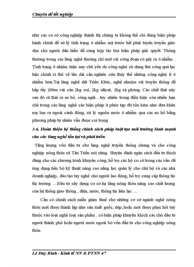 image for page Thực trạng và giải pháp chủ yếu phát triển làng nghề truyền thống ở xó Tõn Triều huyện Thanh Trì- Hà Nội trong thời kỳ hội nhập.