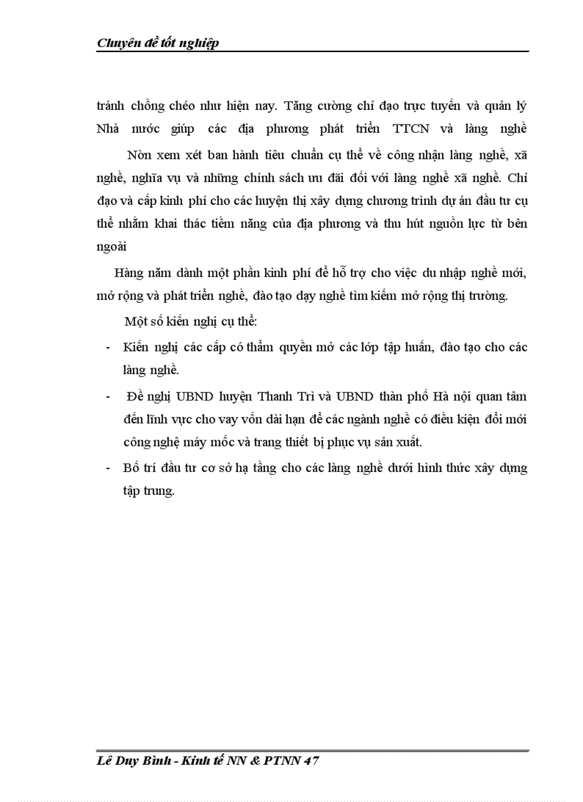 image for page Thực trạng và giải pháp chủ yếu phát triển làng nghề truyền thống ở xó Tõn Triều huyện Thanh Trì- Hà Nội trong thời kỳ hội nhập.