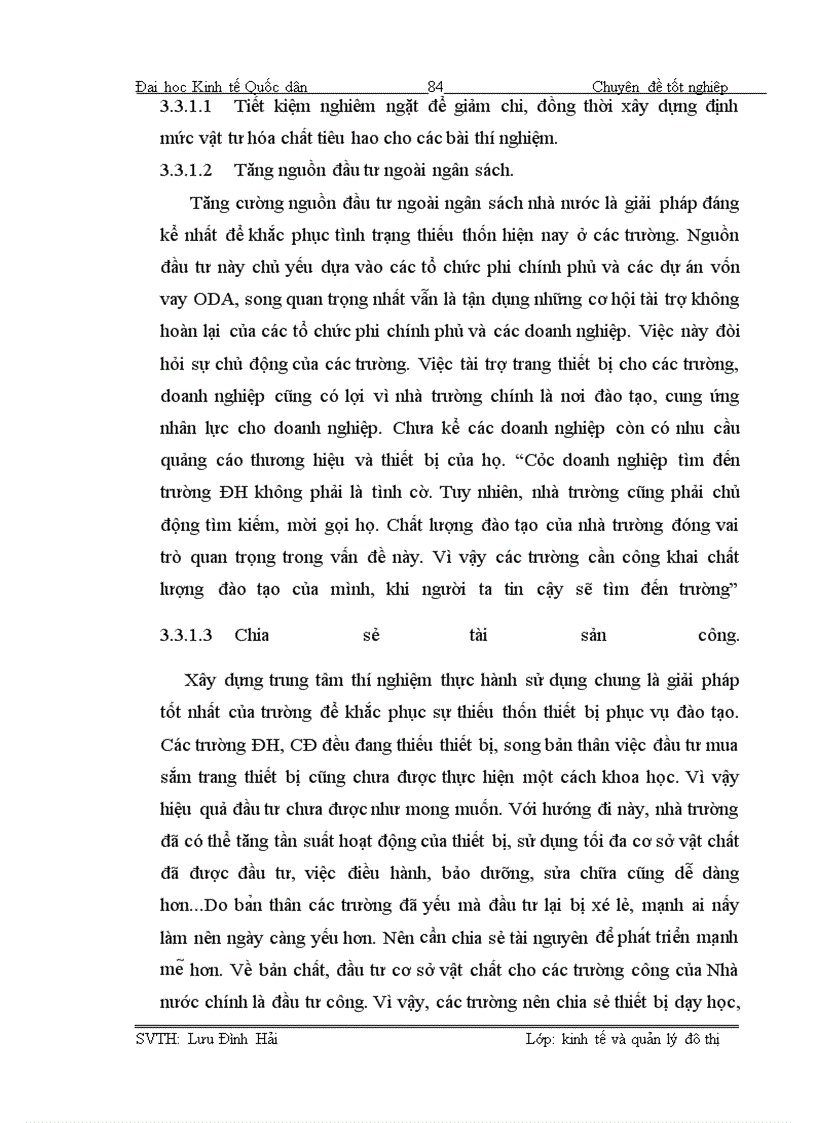 image for page Giải pháp phát triển và nâng cao hiệu quả sử dụng cơ sở vật chất các trường đại học, cao đẳng trên địa bàn thành phố Hà Nội