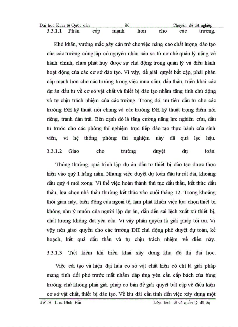 image for page Giải pháp phát triển và nâng cao hiệu quả sử dụng cơ sở vật chất các trường đại học, cao đẳng trên địa bàn thành phố Hà Nội