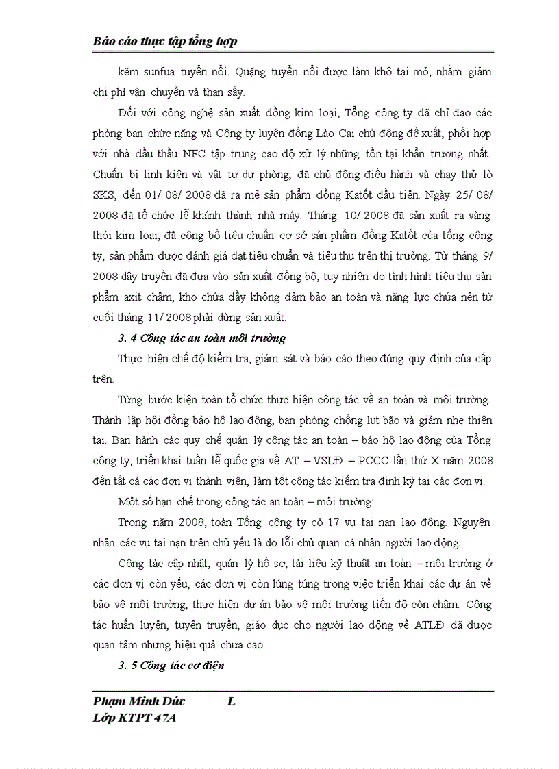 image for page Báo cáo thực tập tại Tổng Công ty Khoáng sản – TKV sdnklasd