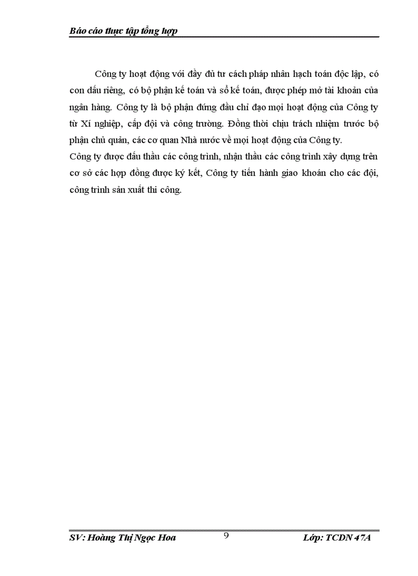 image for page Hoạt động sản xuất kinh doanh và kết quả đạt được Công ty trách nhiệm hữu hạn Nhà nước một thành viên Đầu tư xây lắp và thương mại 36.