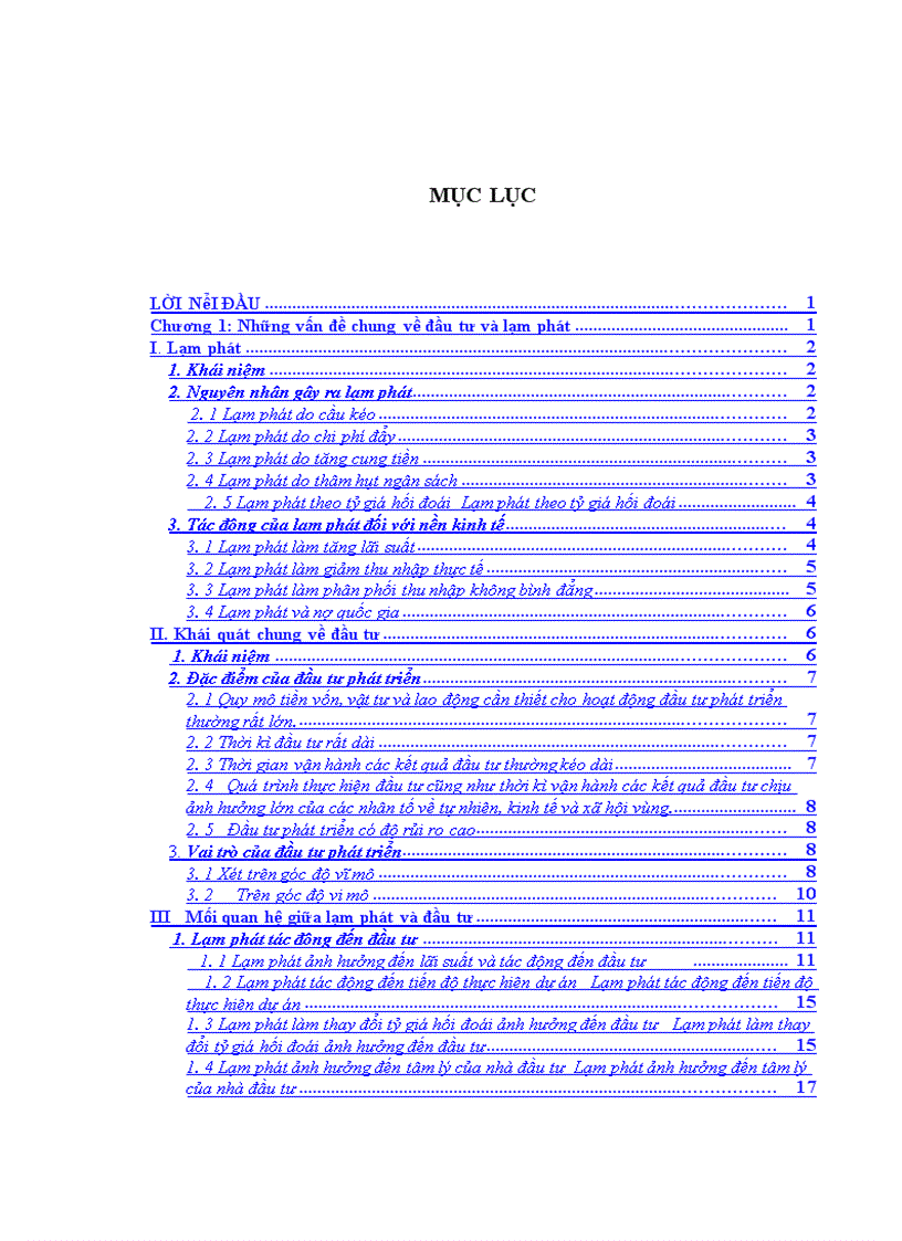 image for page Mối quan hệ giữa lạm phát và đầu tư. Thực trạng và giải pháp tại Việt Nam trong những năm gần đây