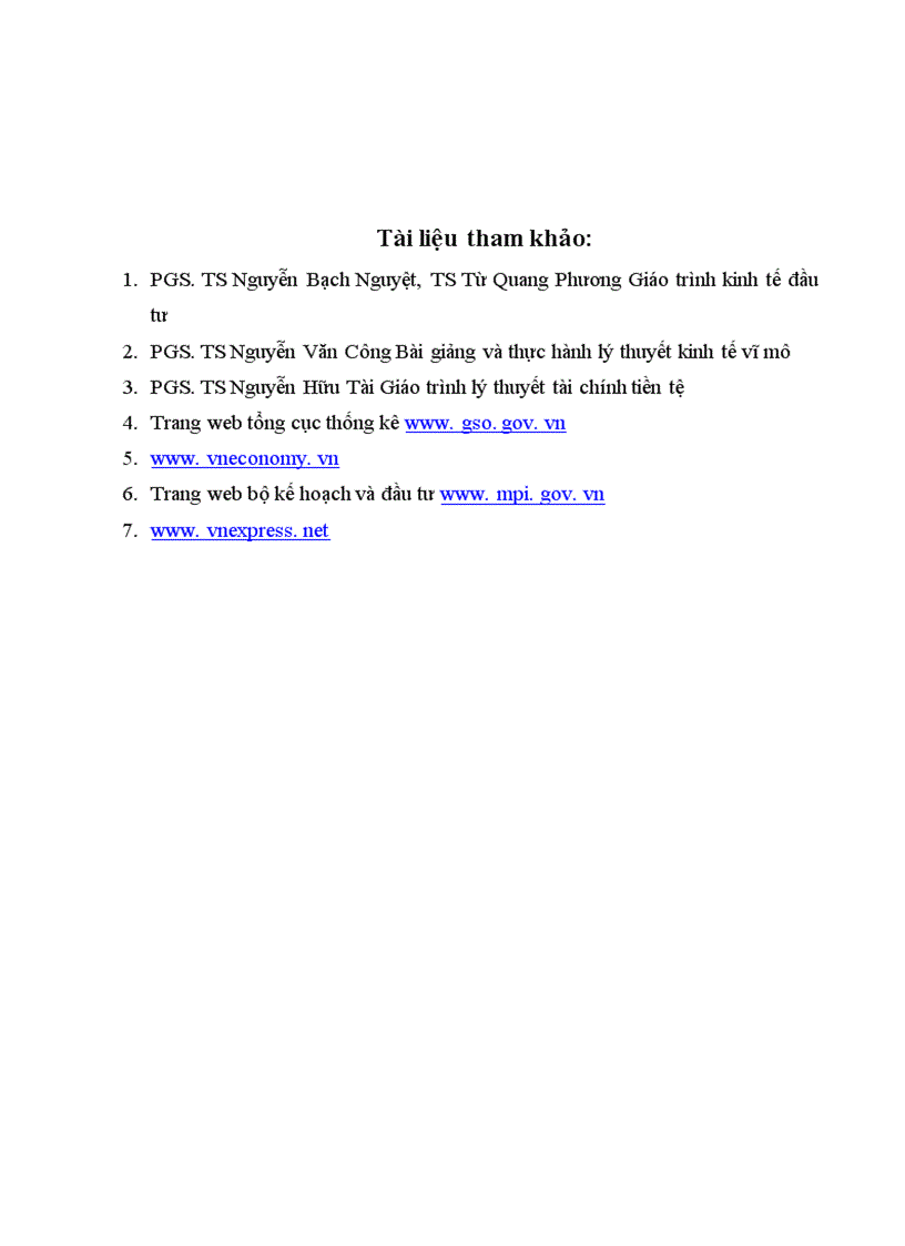 image for page Mối quan hệ giữa lạm phát và đầu tư. Thực trạng và giải pháp tại Việt Nam trong những năm gần đây