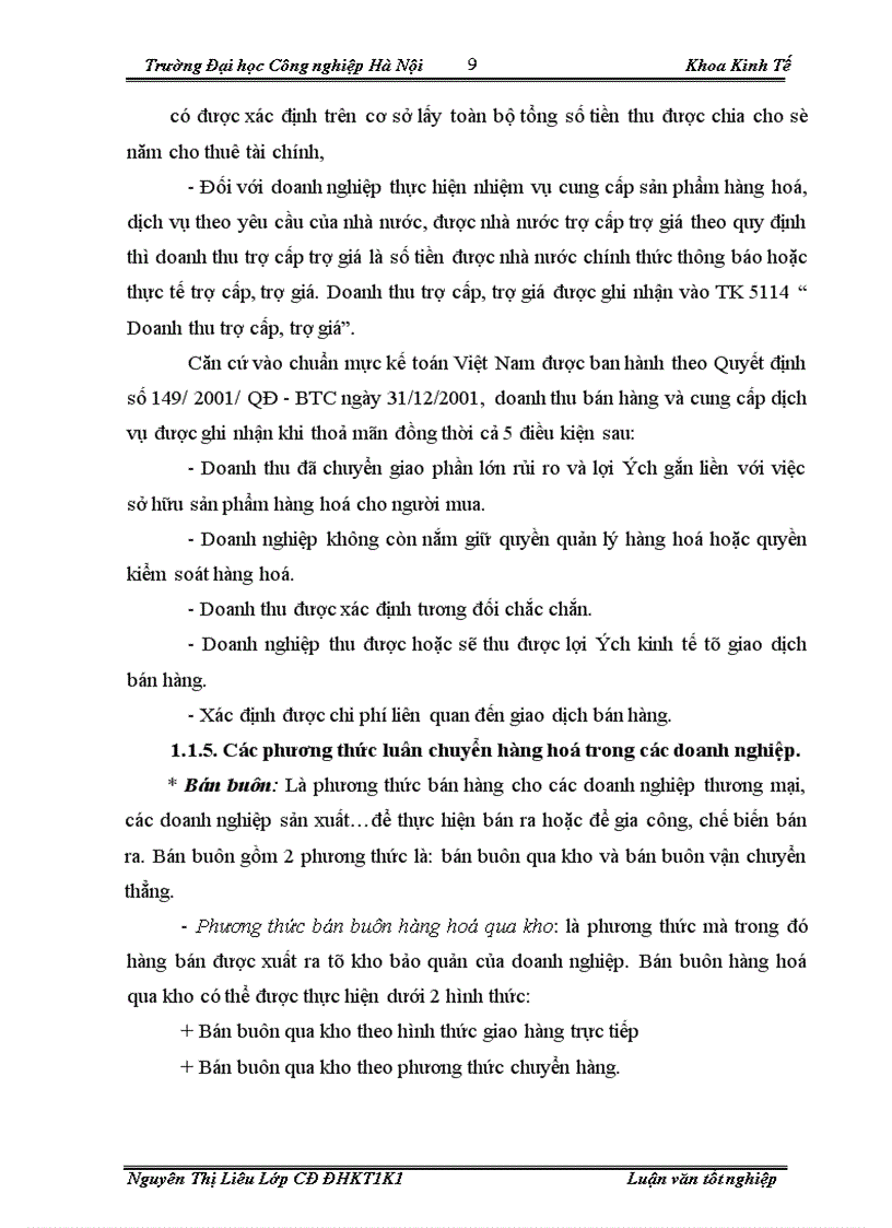 image for page Hoàn thiện kế toán tiêu thụ thành phẩm và xác định kết quả tiêu thụ thành phẩm tại Công ty CP Quốc tế Hoà Bình