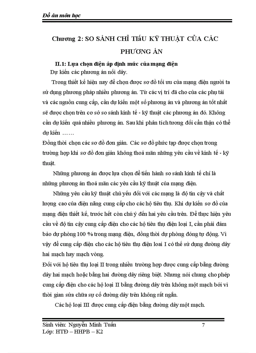 image for page Thiết kế đồ án về mạng lưới điện khu vực