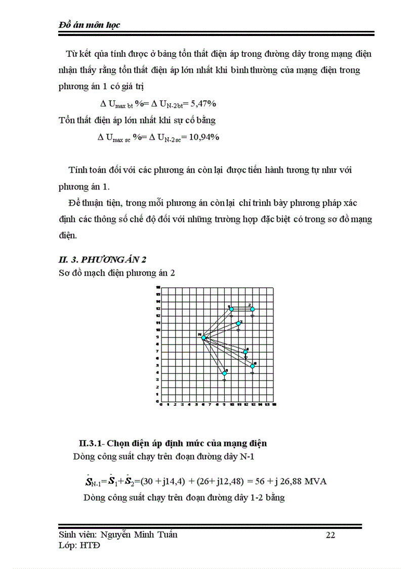 image for page Thiết kế đồ án về mạng lưới điện khu vực