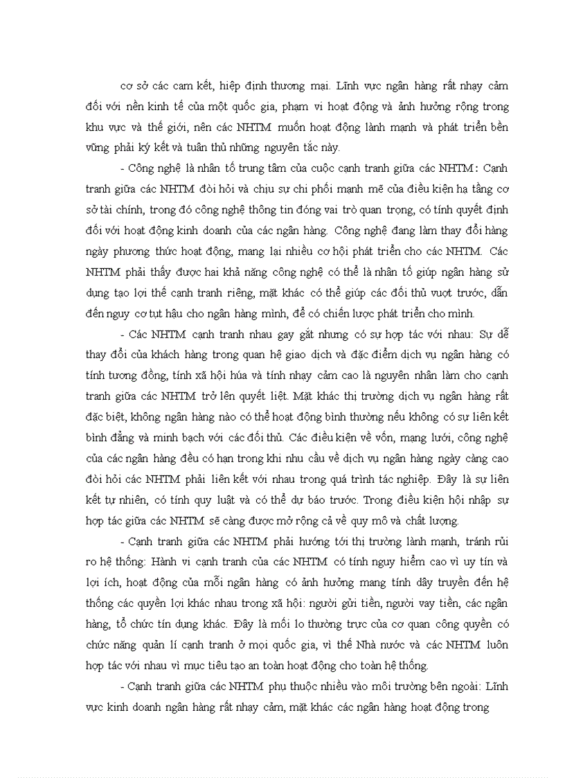 image for page Nâng cao năng lực cạnh tranh của NHTM cổ phần kỹ thương Việt Nam