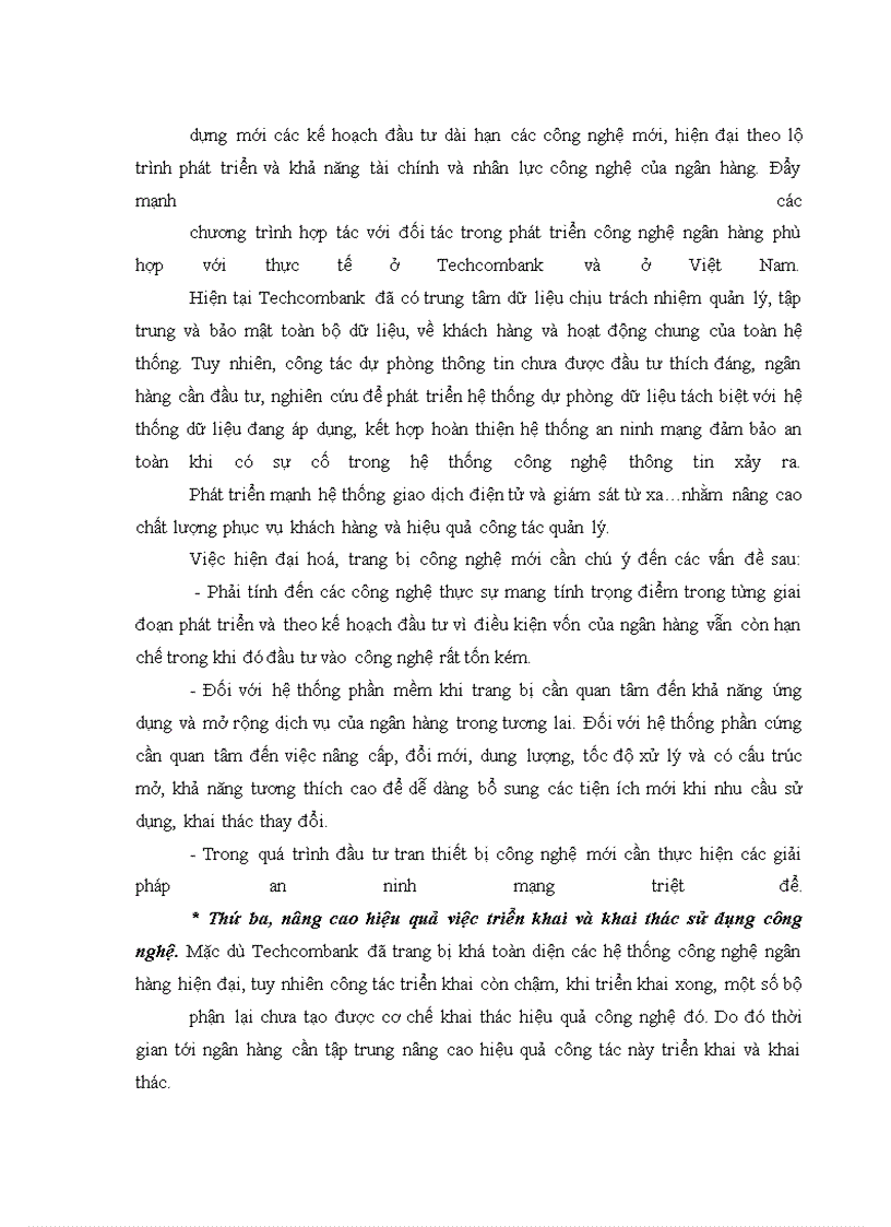 image for page Nâng cao năng lực cạnh tranh của NHTM cổ phần kỹ thương Việt Nam