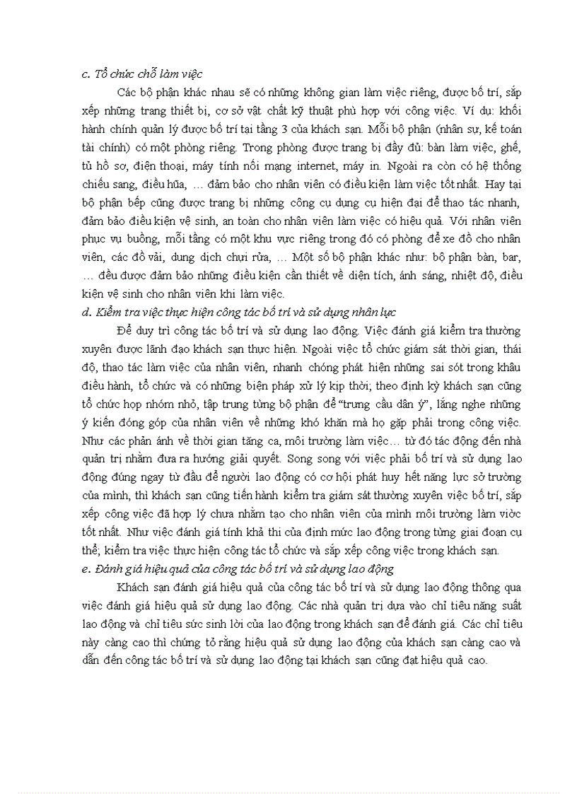 image for page Hoàn thiện bố trí và sử dụng nhân lực tại khách sạn Thiên Minh – T20