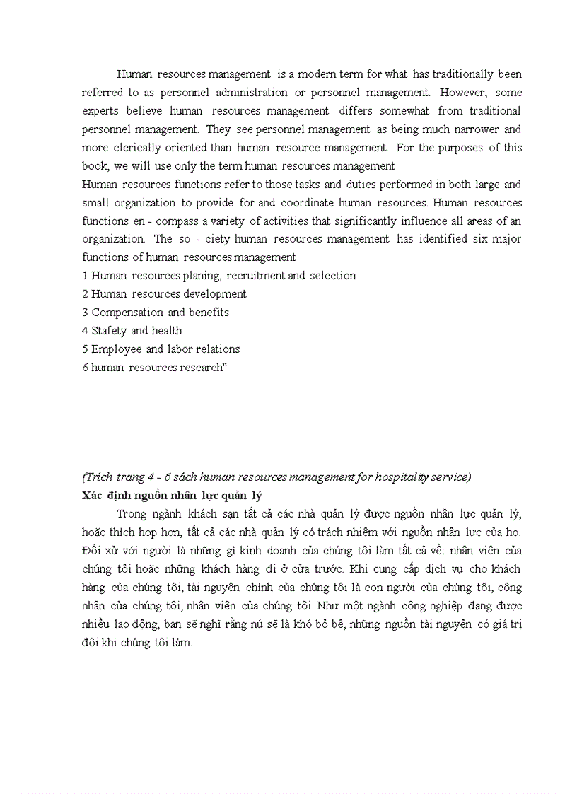 image for page Hoàn thiện bố trí và sử dụng nhân lực tại khách sạn Thiên Minh – T20