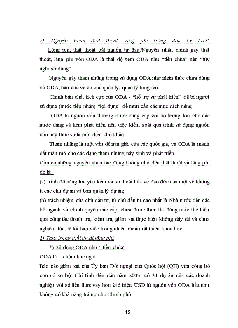 image for page Thất thoát và lãng phí trong đầu tư