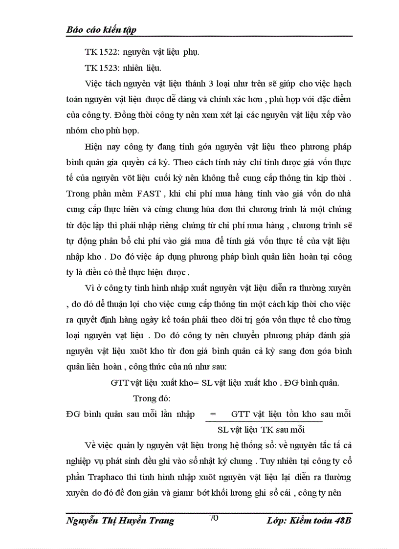 image for page Báo cáo thực tập tại công ty cổ phần dược traphaco