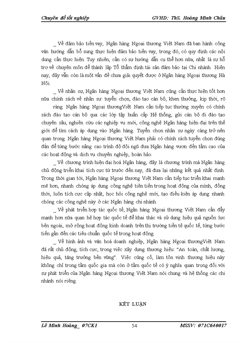 image for page Giải pháp nâng cao chất lượng tín dụng ngắn hạn của ngân hàng thương mại tại ngân hàng xuất nhập khẩu Việt Nam chi nhánh Long Biên