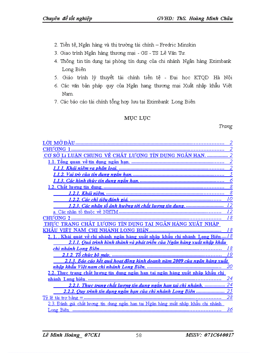 image for page Giải pháp nâng cao chất lượng tín dụng ngắn hạn của ngân hàng thương mại tại ngân hàng xuất nhập khẩu Việt Nam chi nhánh Long Biên