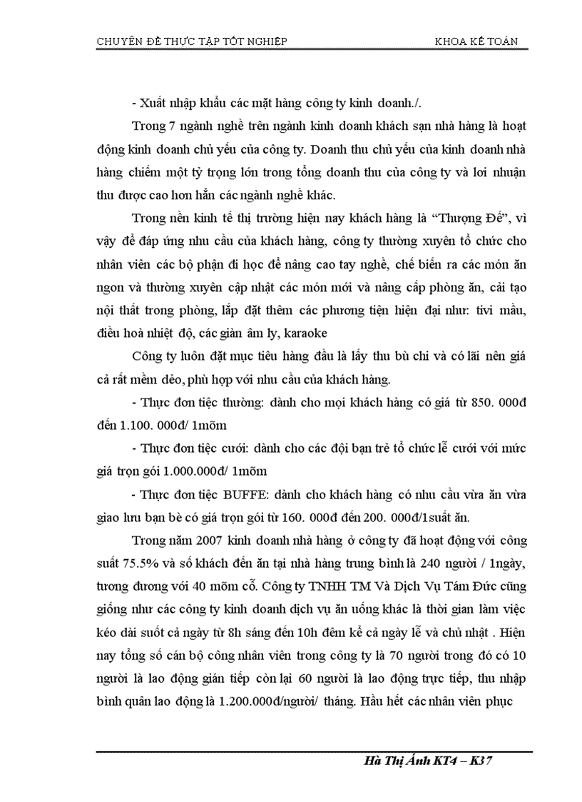 image for page Kế toán chi phí sản xuất và tính giá thànhsản phẩm dịch vụ ăn uống