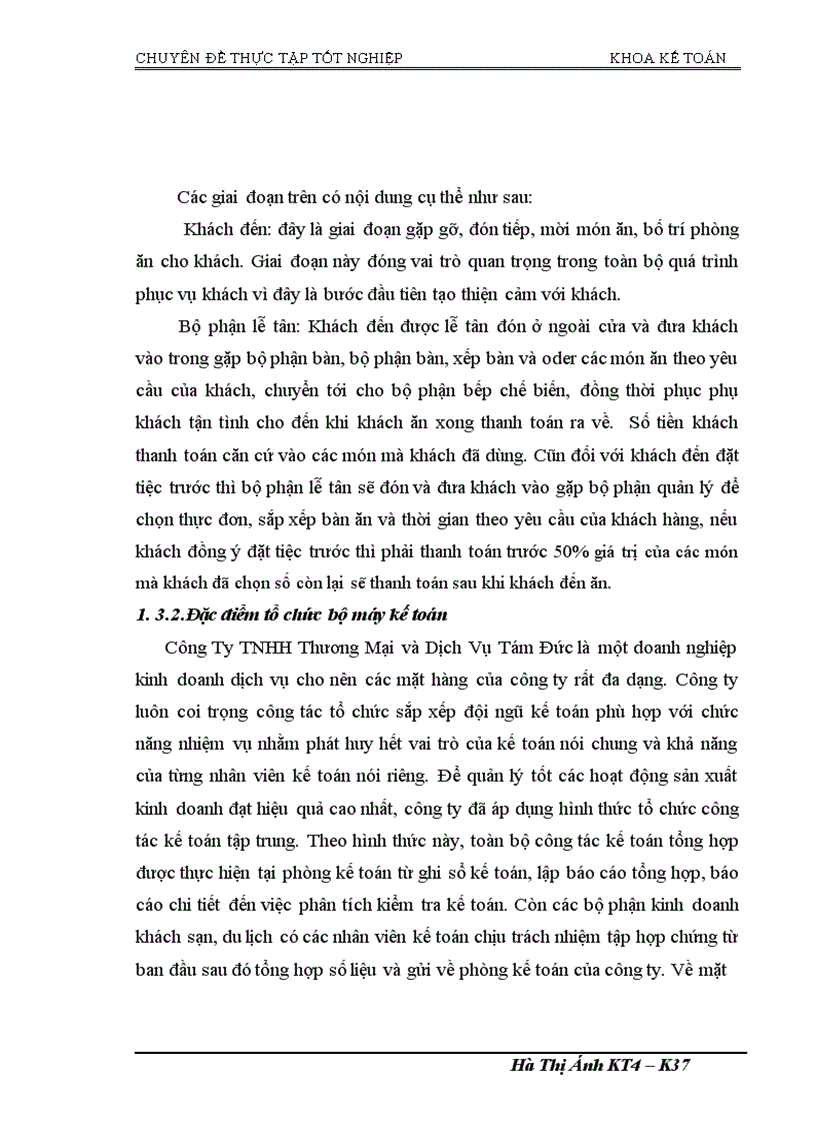 image for page Kế toán chi phí sản xuất và tính giá thànhsản phẩm dịch vụ ăn uống