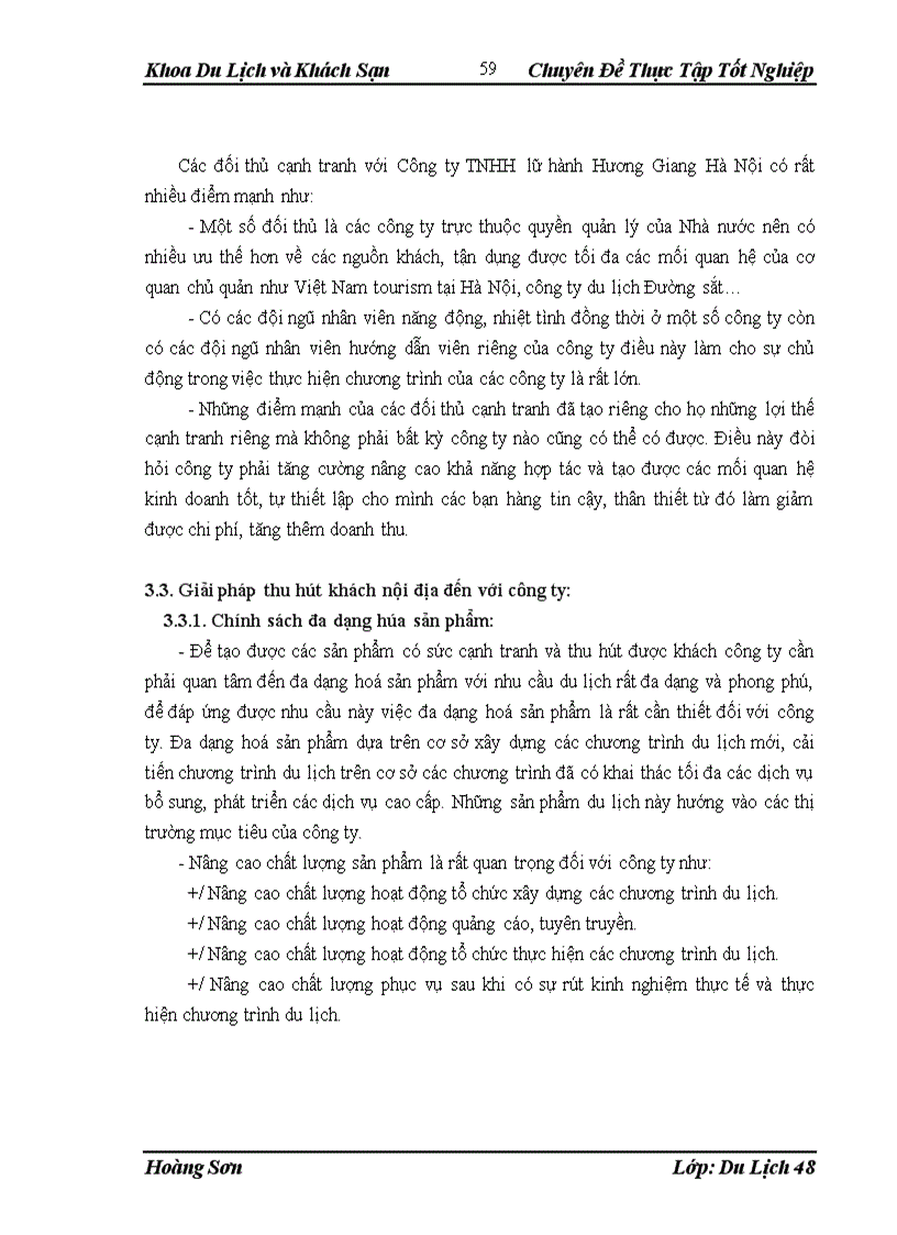 image for page Giải pháp nhằm thu hút khách nội địa của công ty TNHH lữ hành Hương Giang Hà Nội