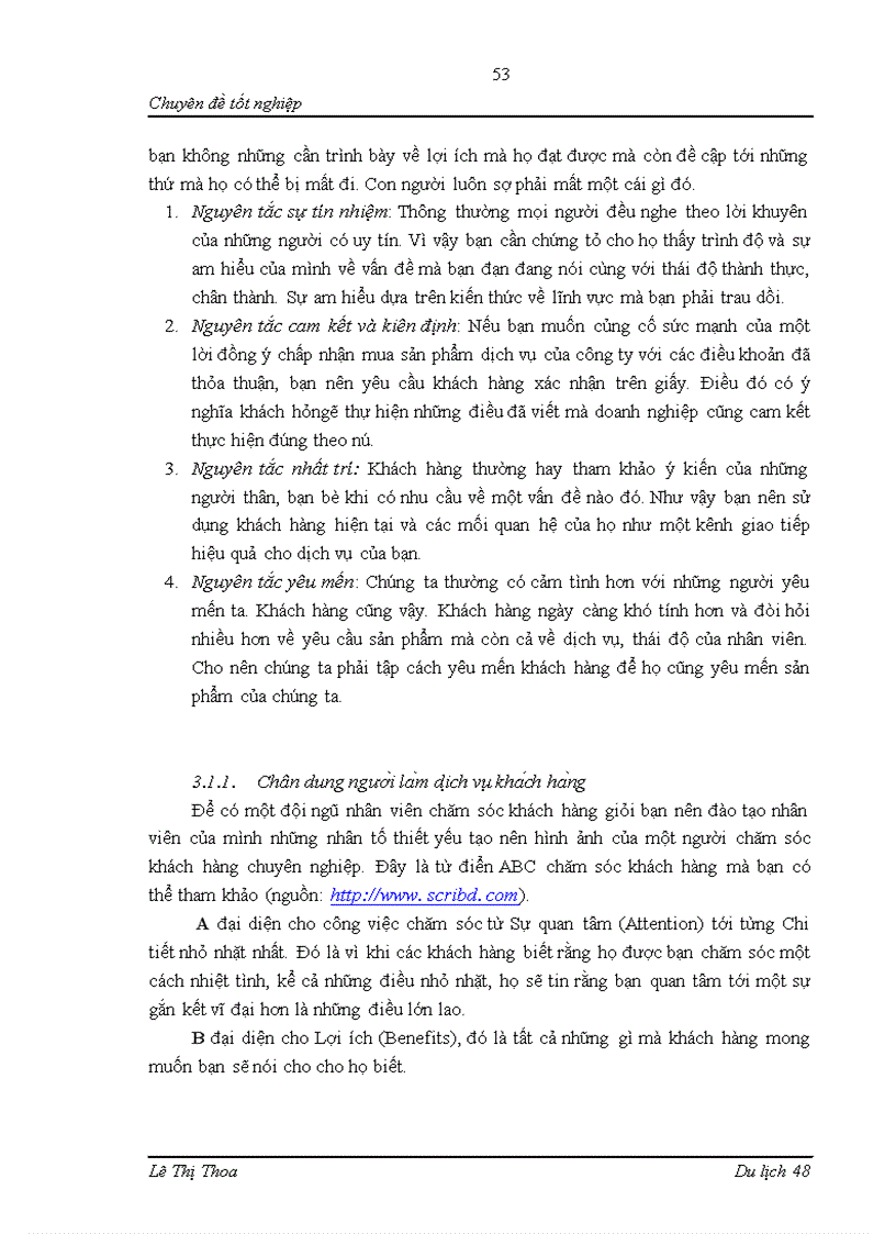 image for page Hoàn thiện hoạt động chăm sóc khách hàng tại Công ty Thương Mại và Dịch vụ Lữ hành Tân Việt