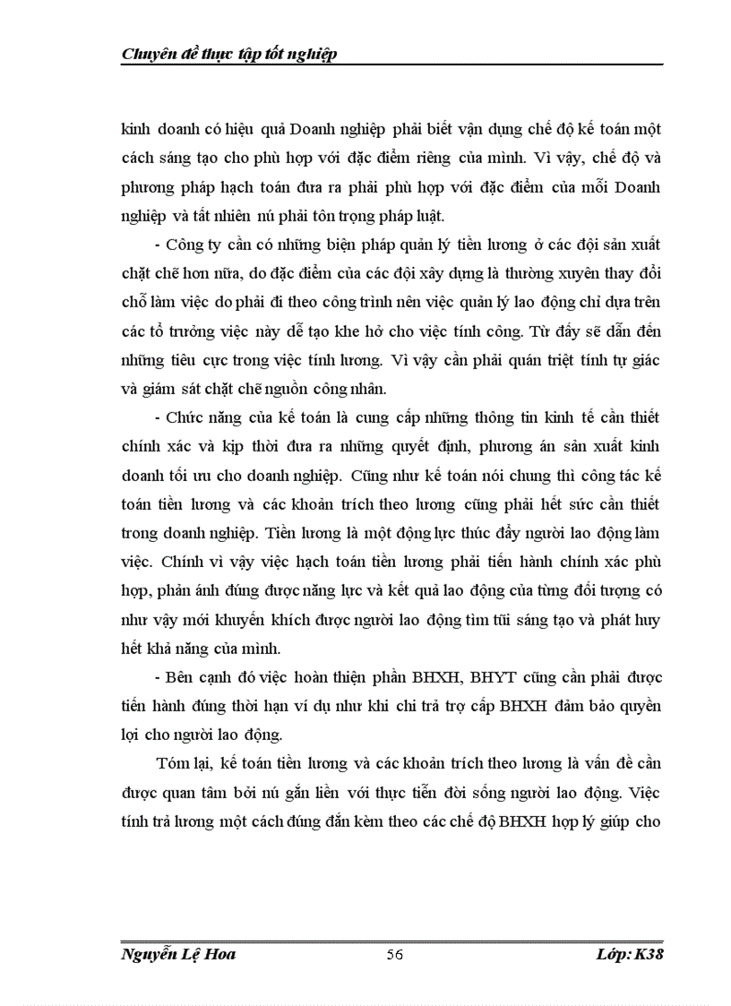 image for page Kế toán tiền lương và các khoản trích theo lương ngoài phần mở đầu và phần kết luận thì báo cáo gồm có ba chương