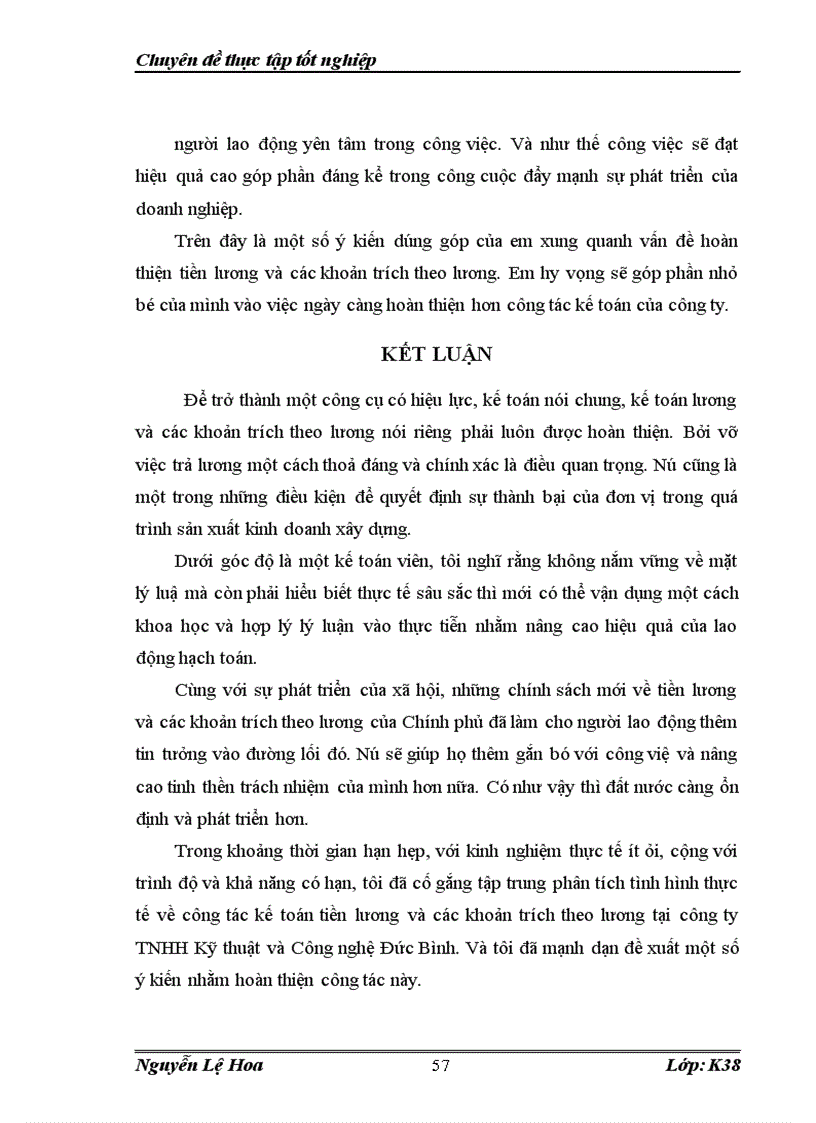 image for page Kế toán tiền lương và các khoản trích theo lương ngoài phần mở đầu và phần kết luận thì báo cáo gồm có ba chương
