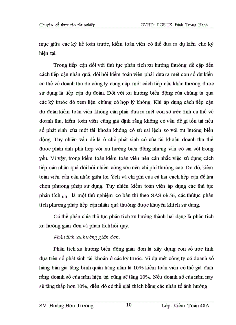image for page Thực trạng vận dụng thủ tục phân tích kiểm toán khoản mục doanh thu trong kiểm toán báo cáo tài chính do công ty ava thực hiện