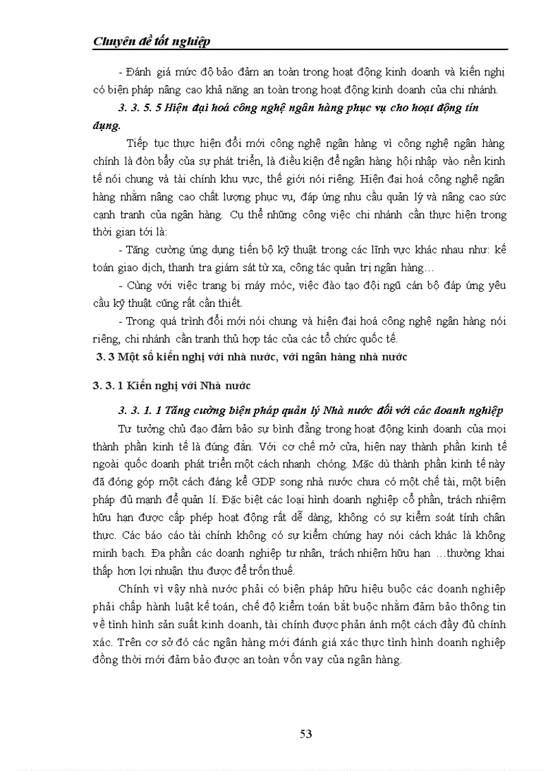 image for page Giải pháp nâng cao chất lượng tín dụng tại Chi nhánh Hàng Trống Ngân hàng TMCP nhà Hà Nội