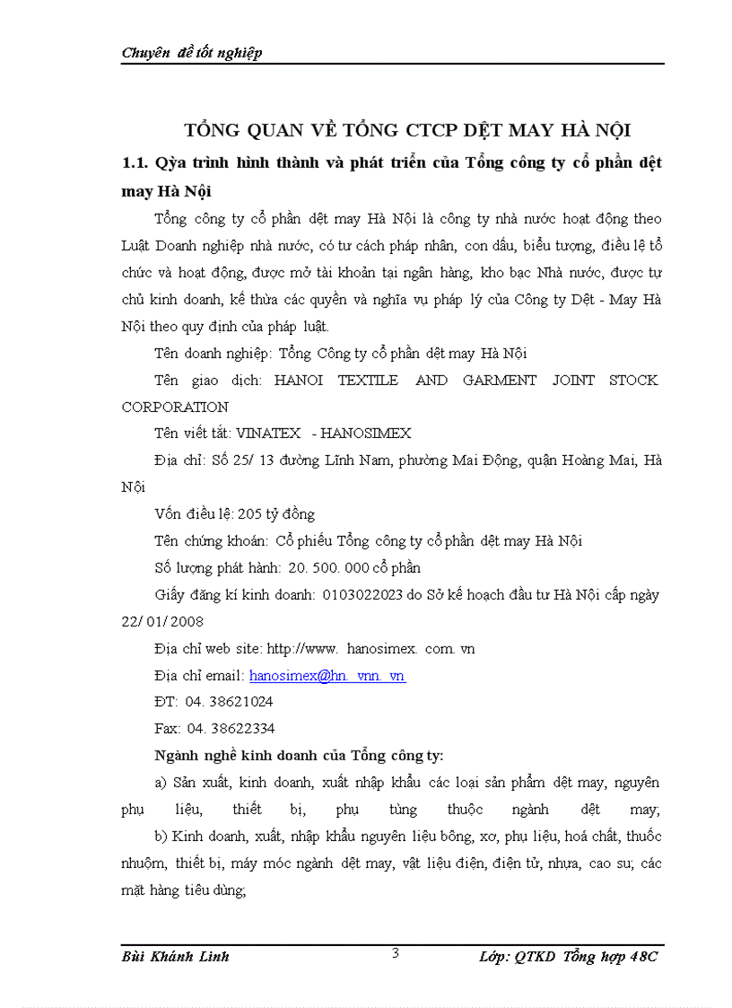 image for page Hoàn thiện công tác đào tạo và phát triển nguồn nhân lực tại Tổng công ty cổ phần dệt may Hà Nội