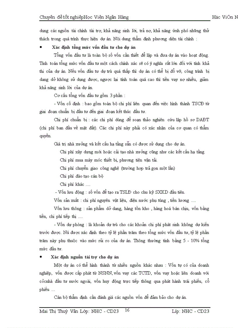 image for page Một số giải pháp và kiến nghị nhằm nâng cao chất lượng thẩm định DAĐT tại Ngõn hàng Thương mại Cổ phần Nhà Hà Nội – Chi nhỏnh Cầu Giấy