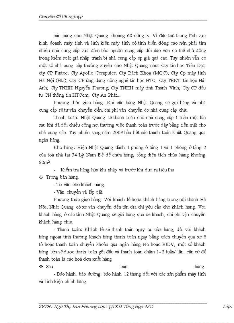 image for page Nâng cao năng lực cạnh tranh công ty TNHH thương mại và công nghệ Nhật Quang