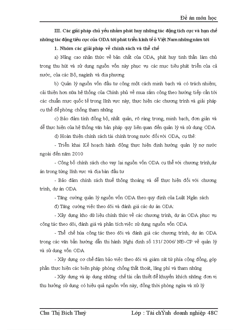 image for page Tác động hai mặt của oda tới phát triển kinh tế ở việt nam