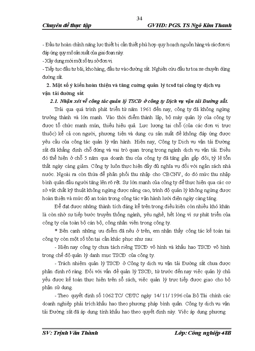 image for page Nâng cao hiệu quả sử dụng tài sản tại công ty cổ phần Dịch vụ vận tải Đường sắt