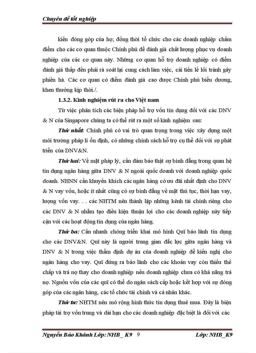 image for page Giải pháp tín dụng cho DN vừa và nhỏ của Ngân hàng công thương Đống Đa