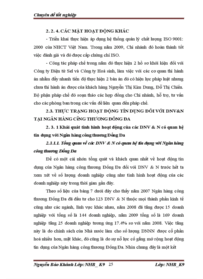 image for page Giải pháp tín dụng cho DN vừa và nhỏ của Ngân hàng công thương Đống Đa