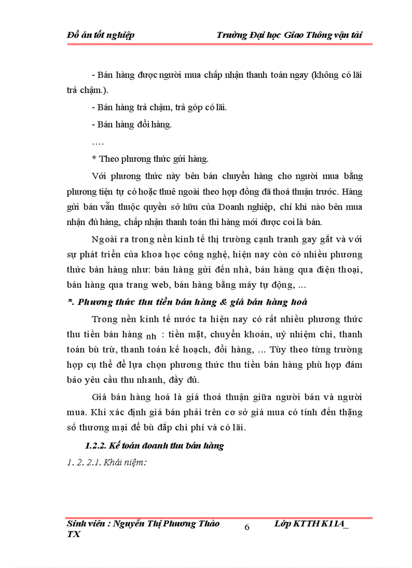 image for page Tổ chức công tác kế toán bán hàng và xác định kết quả bán hàng tại công ty TNHH Quốc Tế Sao Nam
