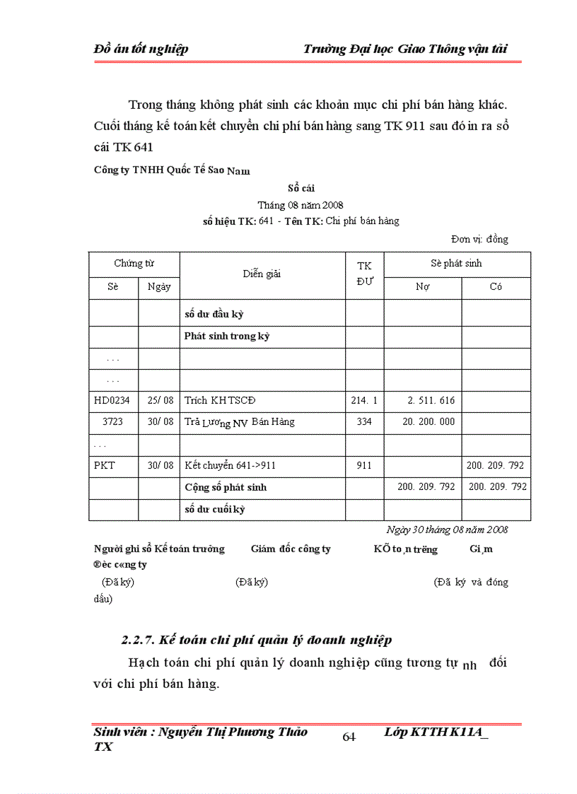 image for page Tổ chức công tác kế toán bán hàng và xác định kết quả bán hàng tại công ty TNHH Quốc Tế Sao Nam