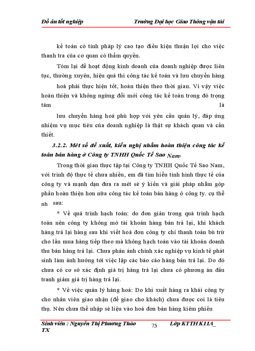 image for page Tổ chức công tác kế toán bán hàng và xác định kết quả bán hàng tại công ty TNHH Quốc Tế Sao Nam
