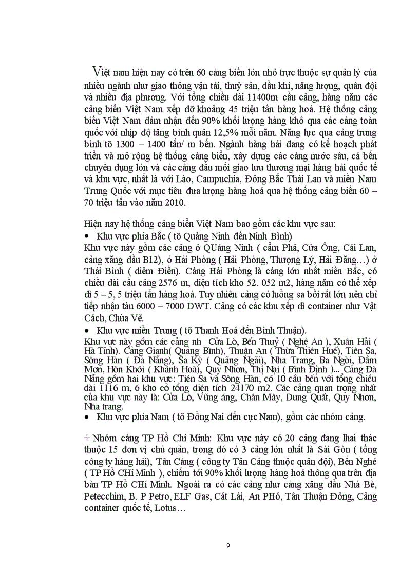 image for page Thực trạng và hoạt động và giải pháp phát triển hàng hải Việt Nam.