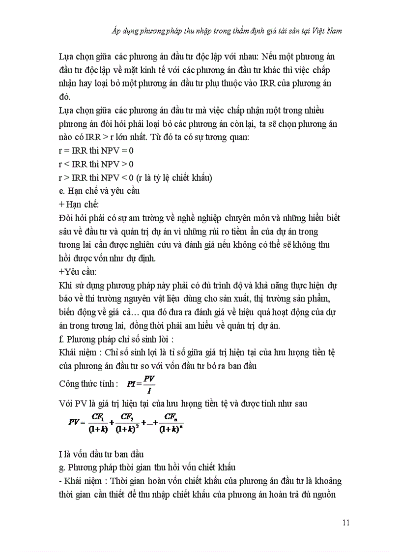 image for page Áp dụng phương pháp thu nhập cho các loại tài sản trong hoạt động thẩm định giá tại Việt Nam.