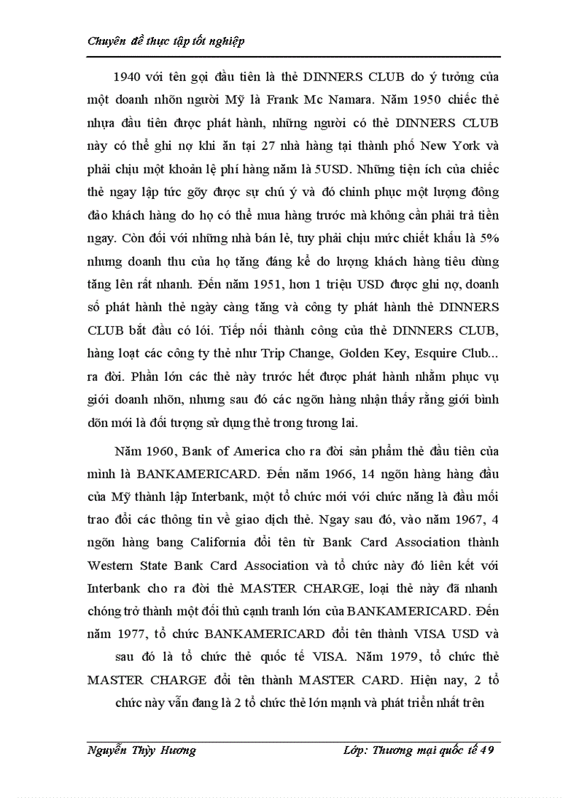 image for page Thực trạng và giải pháp nâng cao chất lượng dịch vụ thanh toán thẻ tại Ngân hàng Thương mại cổ phần Công thương Việt Nam - chi nhánh Hai Bà Trưng.