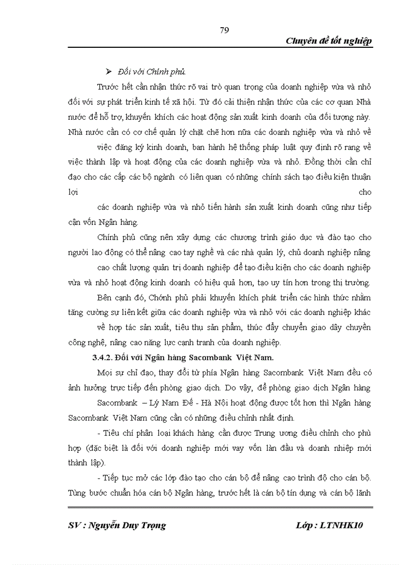 image for page Phát triển hoạt động cho vay đối với Doanh nghiệp vừa và nhỏ tại phòng giao dịch Ngân hàng Sacombank – Lý Nam Đế - Hà Nội