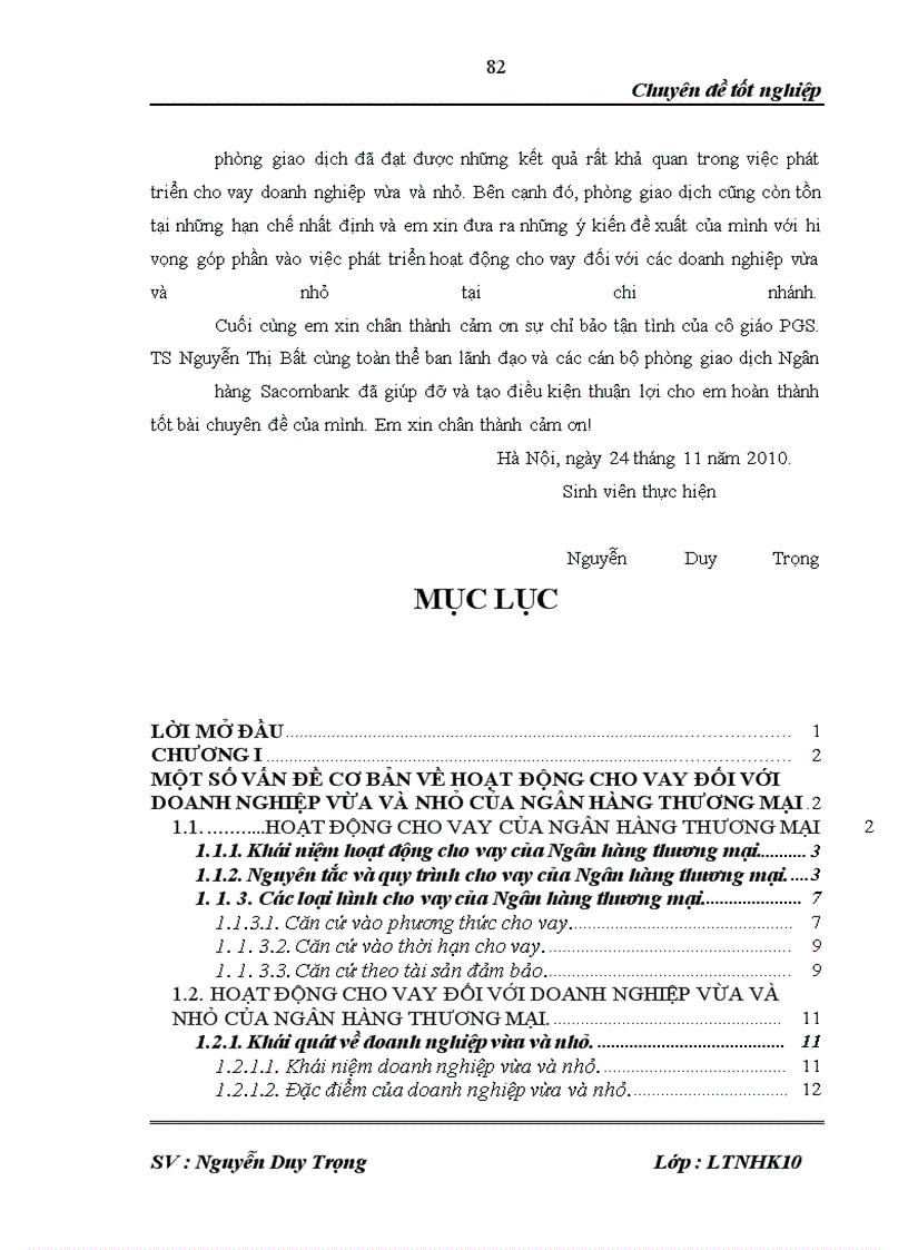 image for page Phát triển hoạt động cho vay đối với Doanh nghiệp vừa và nhỏ tại phòng giao dịch Ngân hàng Sacombank – Lý Nam Đế - Hà Nội