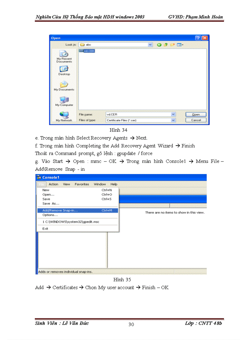 image for page Nghiên Cứu Hệ Thống Bảo mật HDH windows 2003