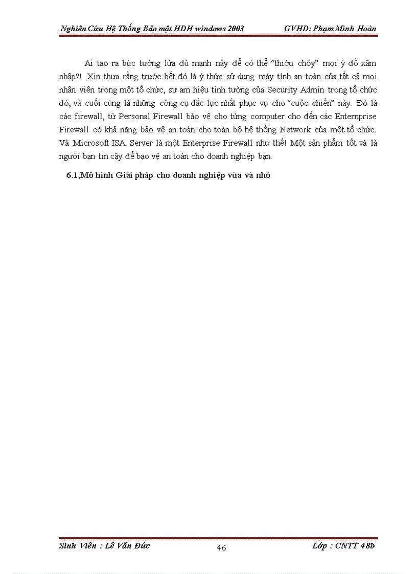 image for page Nghiên Cứu Hệ Thống Bảo mật HDH windows 2003