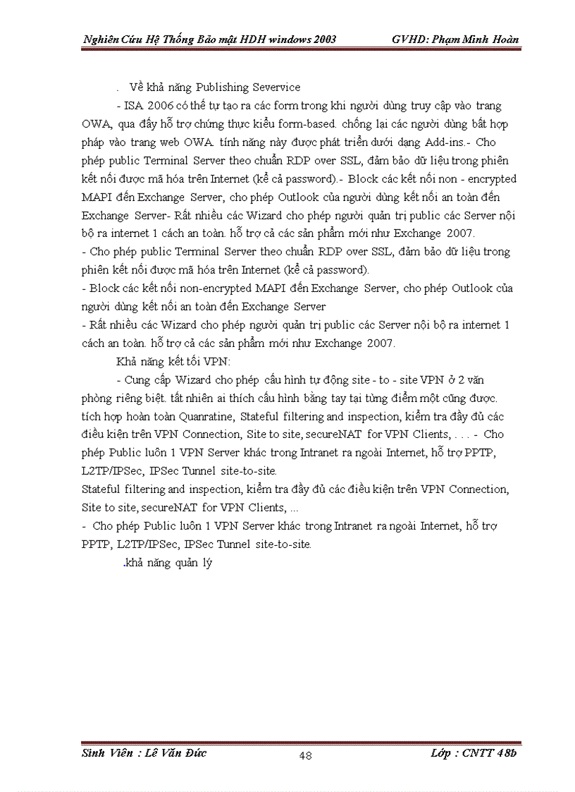 image for page Nghiên Cứu Hệ Thống Bảo mật HDH windows 2003