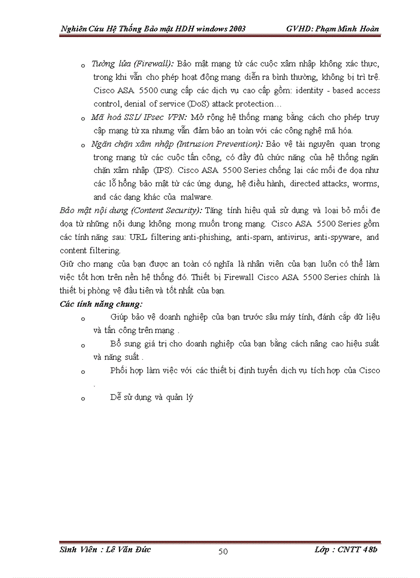 image for page Nghiên Cứu Hệ Thống Bảo mật HDH windows 2003