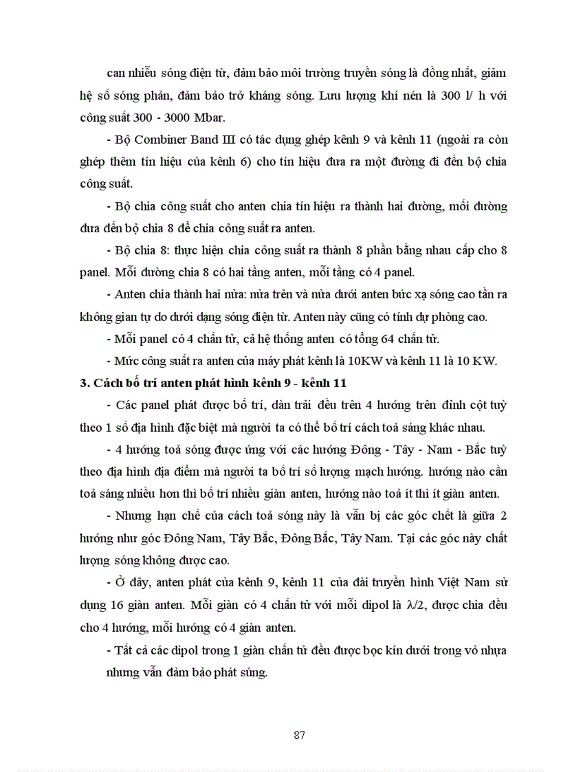 image for page Hệ thống các thiết bị phụ trợ tại đài phát sóng giảng võ