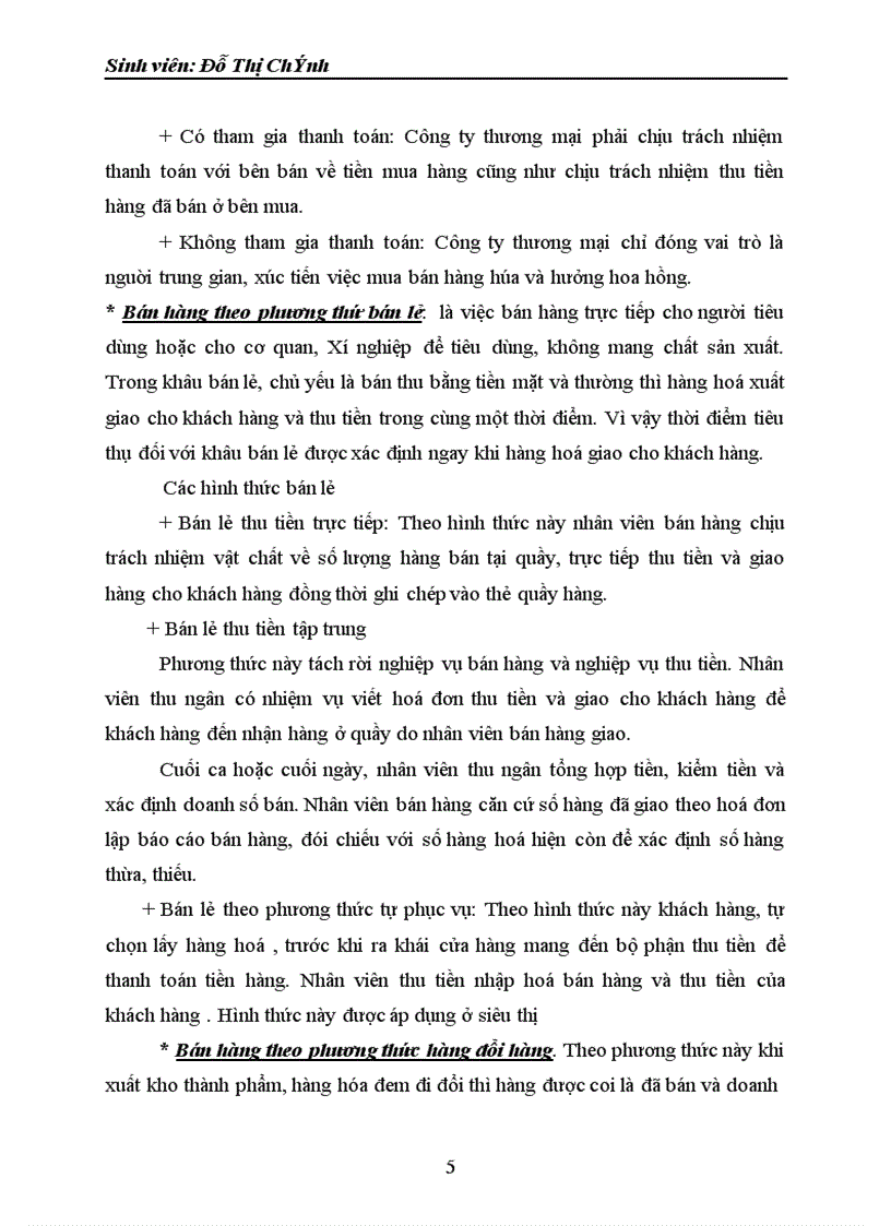 image for page Hoàn thiện kế toán bán hàng và xác định kết quả bán hàng tại Công ty CP Vận tải và dịch vụ petrolimex Hà Tây